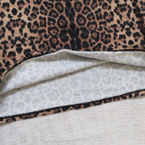 Cotton On Leopard Fitted Mini Skirt - Picture 4 of 6